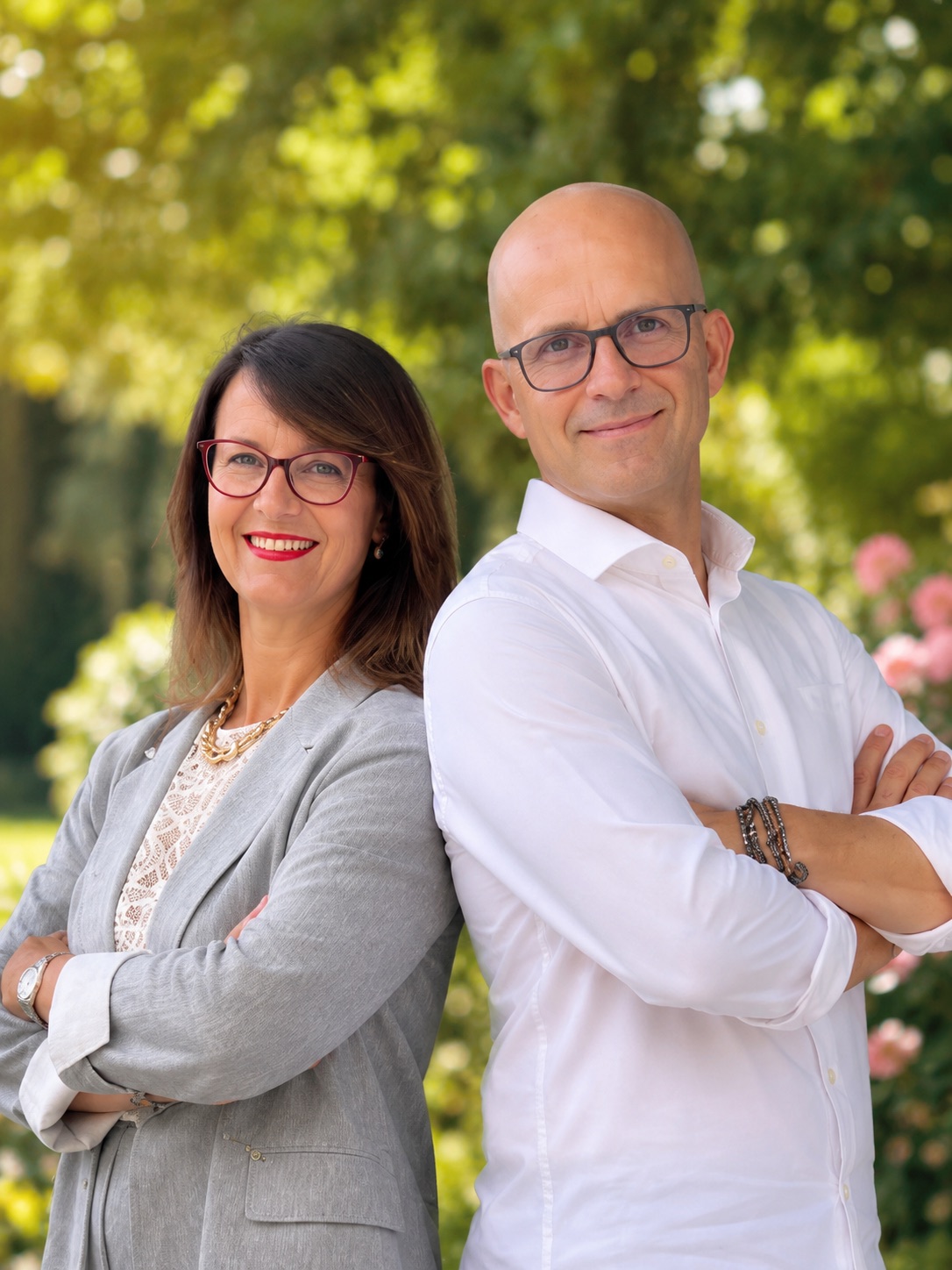 Marianna e Aldo, fondatori di Laser Tech SRL